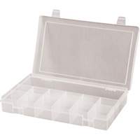 Compact Compartment Cases, 6.75" W x 11" D x 1.75" H, 13 Compartments Planification Entrepots Molloy