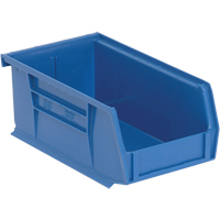 Ultra Stack & Hang Bin, 4-1/8" W x 3" H x 7-3/8" D, Blue Planification Entrepots Molloy