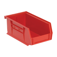 Ultra Stack & Hang Bin, 4-1/8" W x 3" H x 7-3/8" D, Red Planification Entrepots Molloy