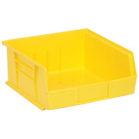Bacs ultra empilable & suspendable, 11" la, 5" h x 10-7/8" p, Jaune Planification Entrepots Molloy