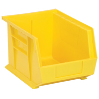 Ultra Stack & Hang Bin, 8-1/4" W x 7" H x 10-3/4" D, Yellow Planification Entrepots Molloy