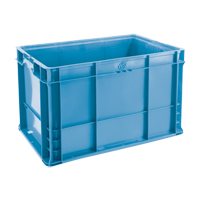 Syst&egrave;me de contenants d'exp&eacute;dition 4845 de StakPak Plus, 15" la x 24" p x 14,5" h, Bleu royal Planification Entrepots Molloy