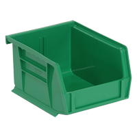 Ultra Stack & Hang Bin, 4-1/8" W x 3" H x 5-3/8" D, Green Planification Entrepots Molloy