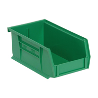 Ultra Stack & Hang Bin, 4-1/8" W x 3" H x 7-3/8" D, Green Planification Entrepots Molloy