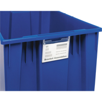 Support d'&eacute;tiquette pour contenant Stack & Nest Planification Entrepots Molloy