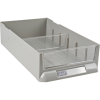 Replacement Drawer for KPC-100 Parts Cabinets, Plastic, 6-3/8" W x 11-3/10" D x 2-11/16" H, Grey Planification Entrepots Molloy