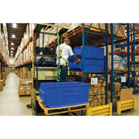 Bacs de stockage Rackbin pour palettes, 23-7/8" la x 41-7/8" p x 17-1/2" h Planification Entrepots Molloy