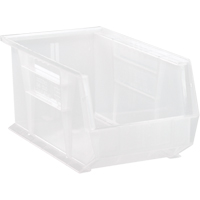 Clear-View Ultra Stack & Hang Bin, 8-1/4" W x 7" H x 14-3/4" D, Clear Planification Entrepots Molloy