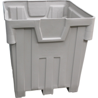 Bacs emboîtables, 44" la x 44" p x 46" h, Gris Planification Entrepots Molloy