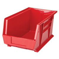 Bac empilable & &agrave; suspendre, 8-1/4" la, 7" h x 14-3/4" p, Rouge Planification Entrepots Molloy
