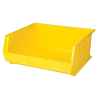 Bac empilable & &agrave; suspendre, 16-1/2" la, 7" h x 14-3/4" p, Jaune Planification Entrepots Molloy