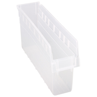 Bacs pour &eacute;tag&egrave;re Store-Max, 4-3/8" la x 8" H x 17-7/8" p, Transparent, Capacit&eacute; 56 lb Planification Entrepots Molloy