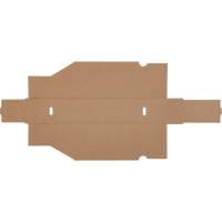 Deep Corrugated Parts Bins, 2-7/8" W x 11-1/4" D x 4-1/2" H, Beige Planification Entrepots Molloy