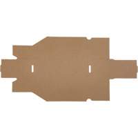 Deep Corrugated Parts Bins, 3-3/4" W x 11-1/4" D x 4-1/2" H, Beige Planification Entrepots Molloy