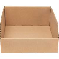 Deep Corrugated Parts Bins, 9-3/4" W x 11-1/4" D x 4-1/2" H, Beige Planification Entrepots Molloy