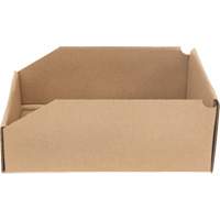 Deep Corrugated Parts Bins, 8-3/4" W x 11-1/4" D x 4-1/2" H, Beige Planification Entrepots Molloy