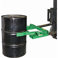 Manipulateur de baril m&eacute;canique Auto-Grip actionn&eacute; par gravit&eacute;, Pour 30 - 85 gal. US (25 - 70 gal. imp.) Planification Entrepots Molloy