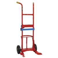 Overpack Hand Truck, Steel Construction, 55 US gal. ( 45 Imperial Gal.) Planification Entrepots Molloy