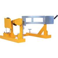 Porte-baril pour chariot &agrave; fourche, Pour 55 gal. US (45,8 gal imp&eacute;rial) Planification Entrepots Molloy