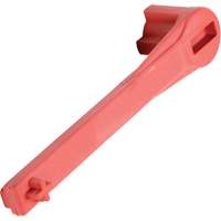 Single Ended Specialty Bung Nut Wrench, 1-1/4" Opening, 8" Handle, Non-Sparking Nylon DC791 | Planification Entrepots Molloy