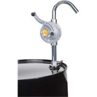 Pompe rotative pour baril, Aluminium, Pour capacit&eacute; 5-55 gal., 9,5 oz/course Planification Entrepots Molloy