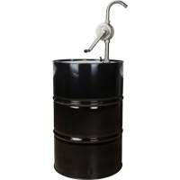Pompe rotative pour baril, Acier inoxydable, Pour capacit&eacute; 55 gal., 12 oz/course Planification Entrepots Molloy