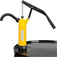 Pompe &agrave; baril de type levier, Polypropyl&egrave;ne, 14 oz/course, Pour barils de 5-55 gal. Planification Entrepots Molloy