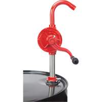 Pompe rotative pour baril, Fonte/Acier, Pour capacit&eacute; 30-55 gal., 8 oz/course Planification Entrepots Molloy