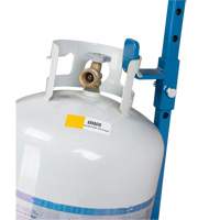 Chariot &agrave; cylindres, Roues Anticrevaison, Base de 15-1/2" W x 14-1/4" L, 600 lb Planification Entrepots Molloy