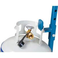 Chariot &agrave; cylindres, Roues Anticrevaison, Base de 15-1/2" W x 14-1/4" L, 600 lb Planification Entrepots Molloy