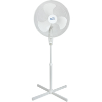 Oscillating Pedestal Fan, Commercial, 3 Speed, 18" Diameter EA551 | Planification Entrepots Molloy