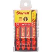 Lames pour scie sauteuse Unified Shank, Bim&eacute;tal, 2" lo, 18 dents par pouce Planification Entrepots Molloy