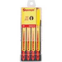 Lames pour scie sauteuse Unified Shank, Bim&eacute;tal, 4" lo, 18 dents par pouce Planification Entrepots Molloy