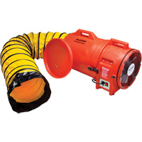 Blower with Canister & Ducting, 1 HP, 1842 CFM EB262 | Planification Entrepots Molloy