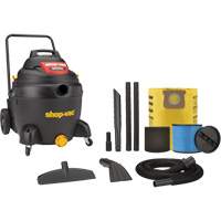Industrial Vacuum, Wet-Dry, 3 HP, 16 US Gal. (60.6 Litres) Planification Entrepots Molloy