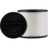 Vacuum Filter, Cartridge, Fits 5 US gal. Planification Entrepots Molloy