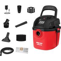 Cordless Wet/Dry Vacuum, 20 V, 1 gal. Capacity Planification Entrepots Molloy