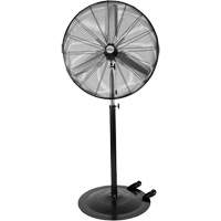 Ventilateur non oscillant sur socle avec roulettes, Industriel, 3 Vitesses, Diam&egrave;tre de 30" Planification Entrepots Molloy