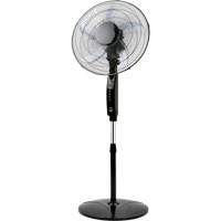 Ventilateur oscillant sur pied avec t&eacute;l&eacute;commande, Commercial, 3 Vitesses, Diam&egrave;tre de 16" Planification Entrepots Molloy