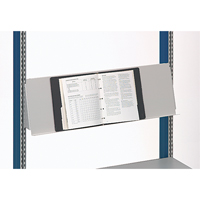 Postes de travail modulaires ergonomiques - Tablettes obliques pour documents FG005 | Planification Entrepots Molloy