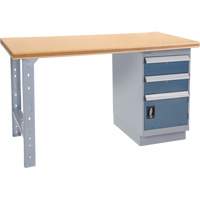 Pre-Designed Workbench, 72" W x 36" D x 34" H, 2500 lbs. Capacity Planification Entrepots Molloy