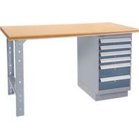 Pre-Designed Workbench, 72" W x 36" D x 34" H, 2500 lbs. Capacity Planification Entrepots Molloy