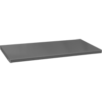 Replacement Cabinet Shelves, 47-1/2" x 16-3/8", 700 lbs. Capacity, Steel, Grey Planification Entrepots Molloy
