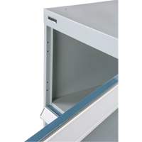 Two-Door Pedestal Workbench, 28" H x 18" W x 21" D FH667 | Planification Entrepots Molloy