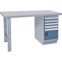 Workbench, 60" W x 36" D x 34" H, 2500 lbs. Capacity Planification Entrepots Molloy