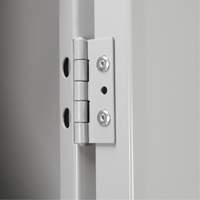 Petits casiers Clean Line, 6 niveaux, Bloc de 4, 48" x 18" x 76", Acier, Beige, Rivet (assembl&eacute;) Planification Entrepots Molloy