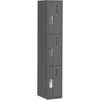 Casiers robustes Concorde, 3 niveaux, 12" x 18" x 72", Acier, Charbon, Soud&eacute; (assembl&eacute;) Planification Entrepots Molloy