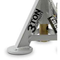 Performance Shorty Low Profile Jack Stands, 3 tons Capacity, 11" - 17" H Planification Entrepots Molloy