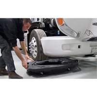 Low Profile Truck Oil Drain with Lid Planification Entrepots Molloy