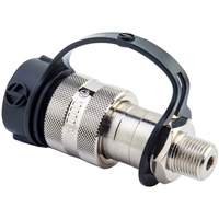 Raccords &agrave; c&ocirc;t&eacute; femelle pour d&eacute;bit &eacute;lev&eacute;, Acier, 3/8", NPTF femelle, 10 000 PSI Planification Entrepots Molloy